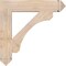 Ekena Millwork Legacy Arts & Crafts Smooth Bracket, Douglas Fir, 5 1/2"W x 32"D x 32"H BKT06X32X32LEC03SDF - alternate 3